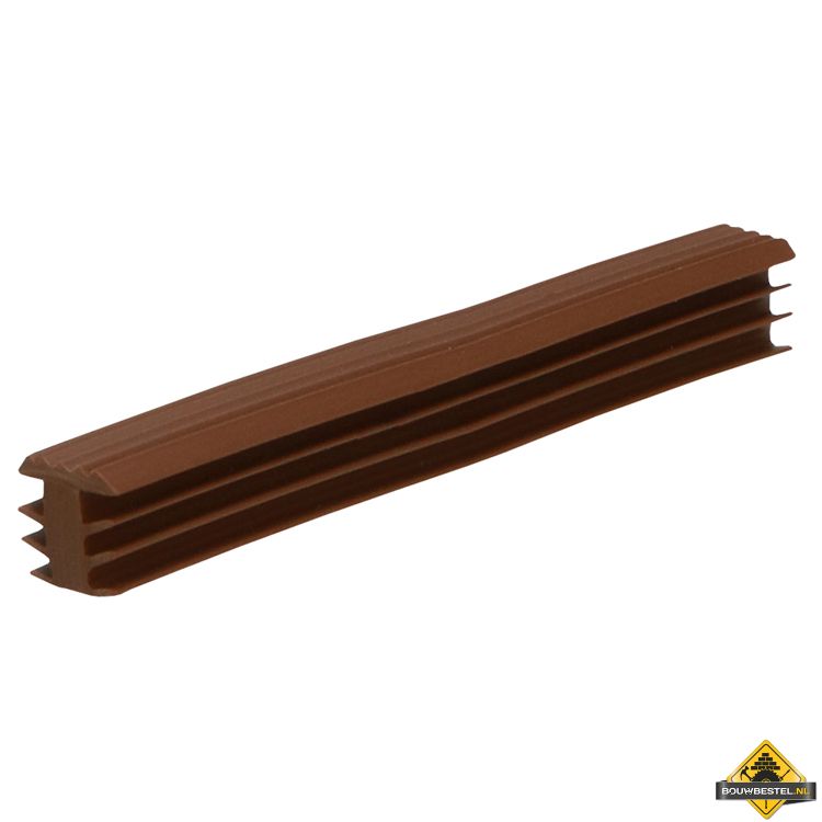 Infrees trap antislipprofiel 11mm Bruin 2500 cm