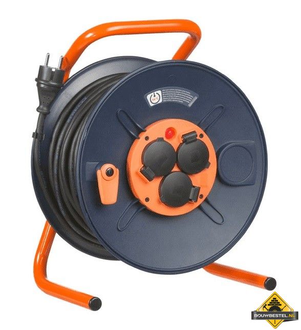 Connectra kabelhaspel pro-xp 3x2.5mm2 33meter neopreen