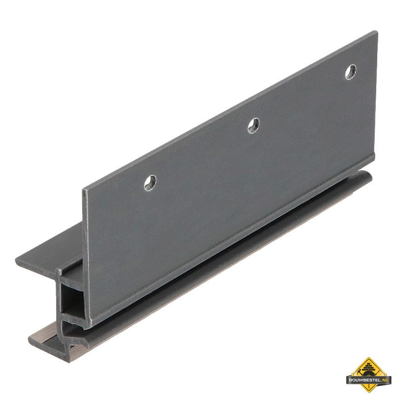 Keralit dakrandmontageprofiel 17mm Vergrijsd ceder - Classic (bestelnr. 2877)