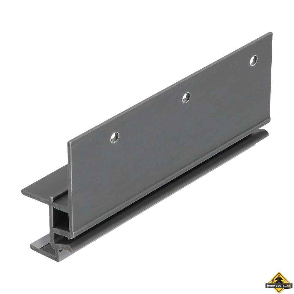 Keralit dakrandmontageprofiel 17mm Zwartgrijs - Classic (bestelnr. 2877)