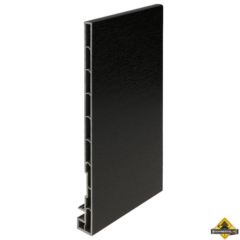 Keralit dakrandpaneel 200mm Grafietzwart - Classic (bestelnr. 2821)