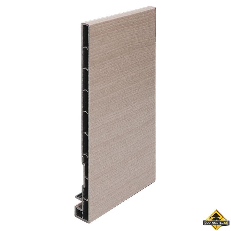 Keralit dakrandpaneel 200mm Vergrijsd ceder - Classic (bestelnr. 2821)