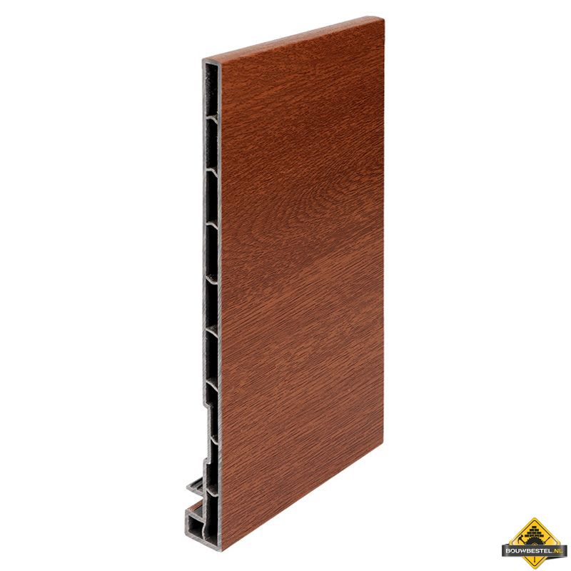 Keralit dakrandpaneel 250mm Golden oak - Classic (bestelnr. 2825)