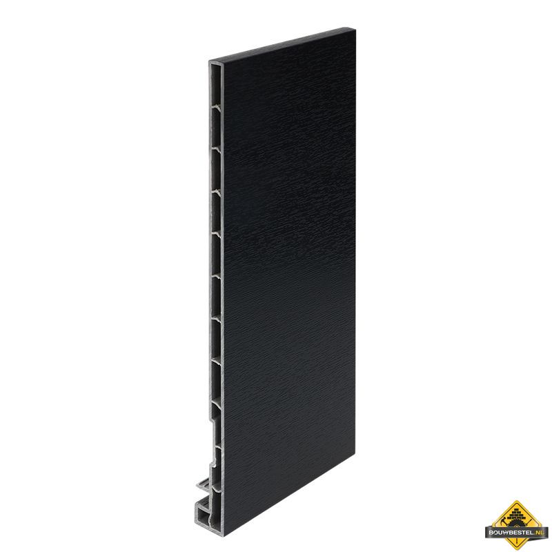 Keralit dakrandpaneel 250mm Grafietzwart - Classic (bestelnr. 2825)