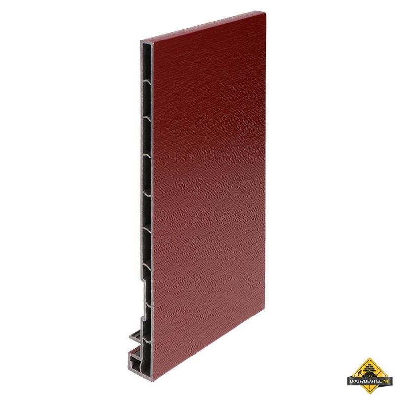 Keralit dakrandpaneel 250mm Wijnrood - Classic (bestelnr. 2825)