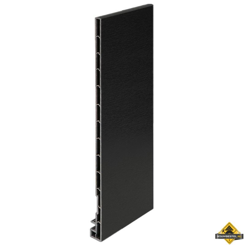 Keralit dakrandpaneel 300mm Grafietzwart - Classic (bestelnr. 2831)