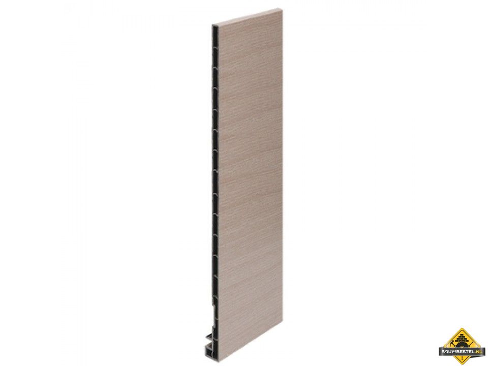 Keralit dakrandpaneel 350mm Vergrijsd ceder - Classic (bestelnr. 2835)
