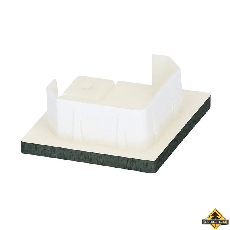 Keralit eindkap voor inwendig/uitwendig hoekprofiel 32x32mm Donkergroen - Classic (bestelnr. 2829)