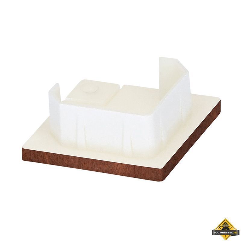 Keralit eindkap voor inwendig/uitwendig hoekprofiel 32x32mm Golden oak - Classic (bestelnr. 2829)