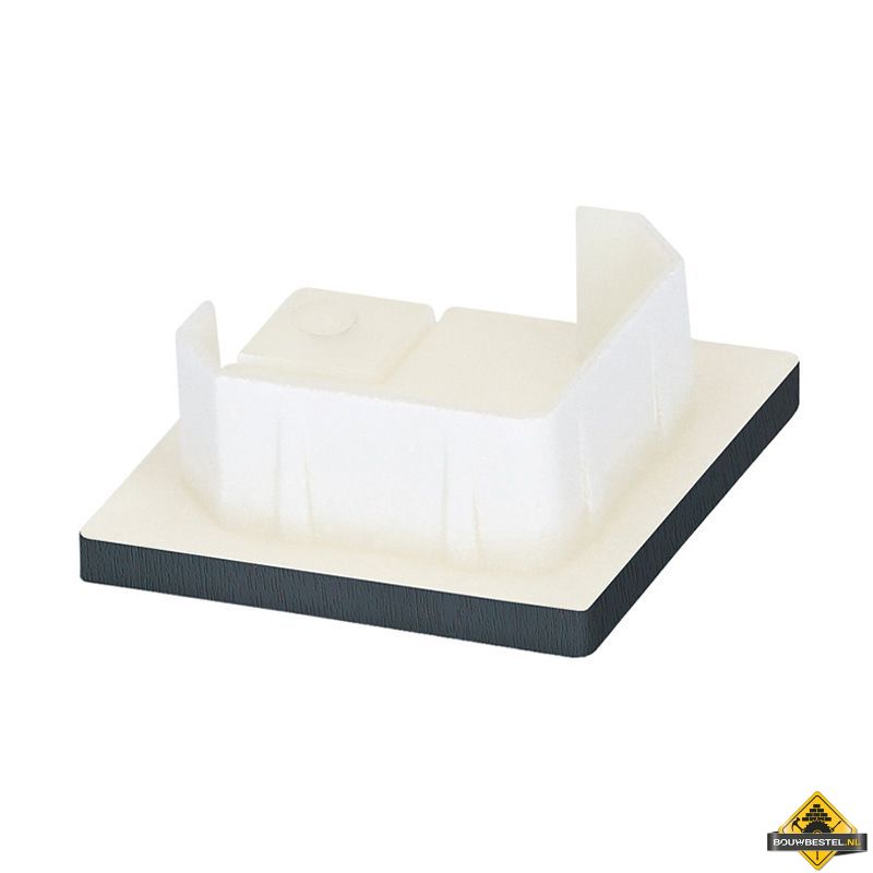 Keralit eindkap voor inwendig/uitwendig hoekprofiel 32x32mm Monumentenblauw - Classic (bestelnr. 2829)