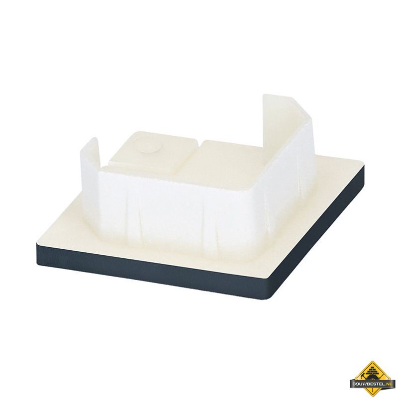 Keralit eindkap voor inwendig/uitwendig hoekprofiel 32x32mm Skyblue - Pure (bestelnr. 2829)
