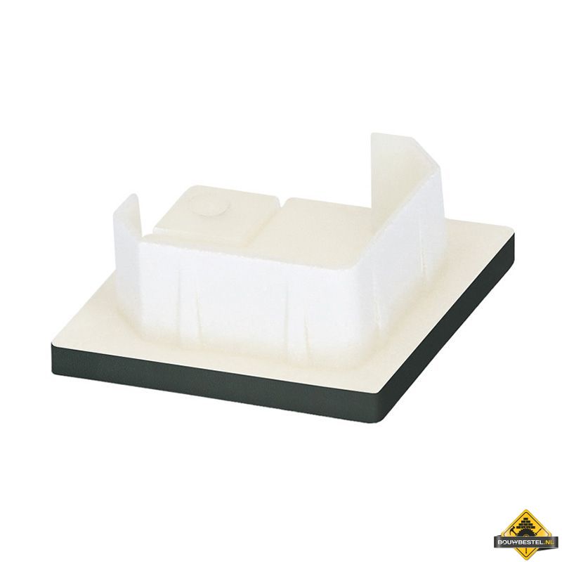 Keralit eindkap voor inwendig/uitwendig hoekprofiel 32x32mm Timbergreen - Pure (bestelnr. 2829)