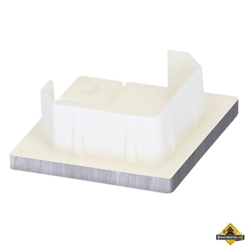Keralit eindkap voor inwendig/uitwendig hoekprofiel 32x32mm Wit eiken - Modern eiken (bestelnr. 2829)