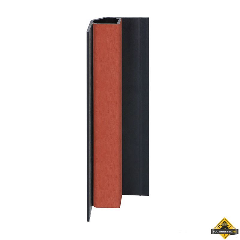 Keralit inwendig hoekprofiel Steenrood - Classic (bestelnr. 2827)