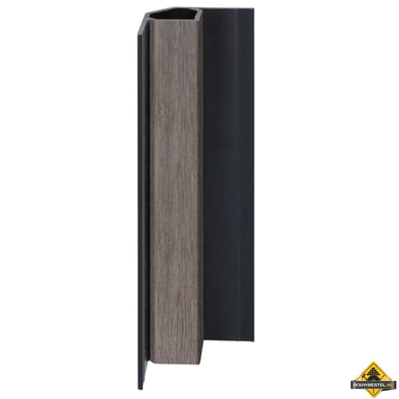 Keralit inwendig hoekprofiel Taupe eiken - Modern eiken (bestelnr. 2827)
