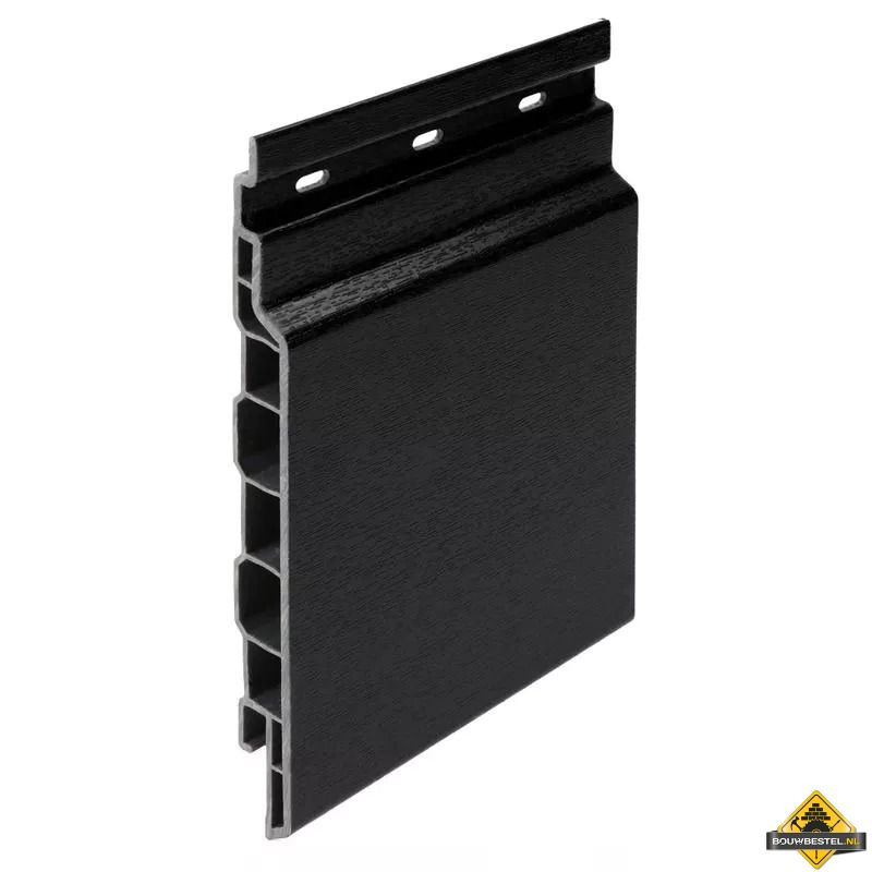 Keralit sponningdeel 143mm - Grafietzwart - Classic (bestelnr. 2814)