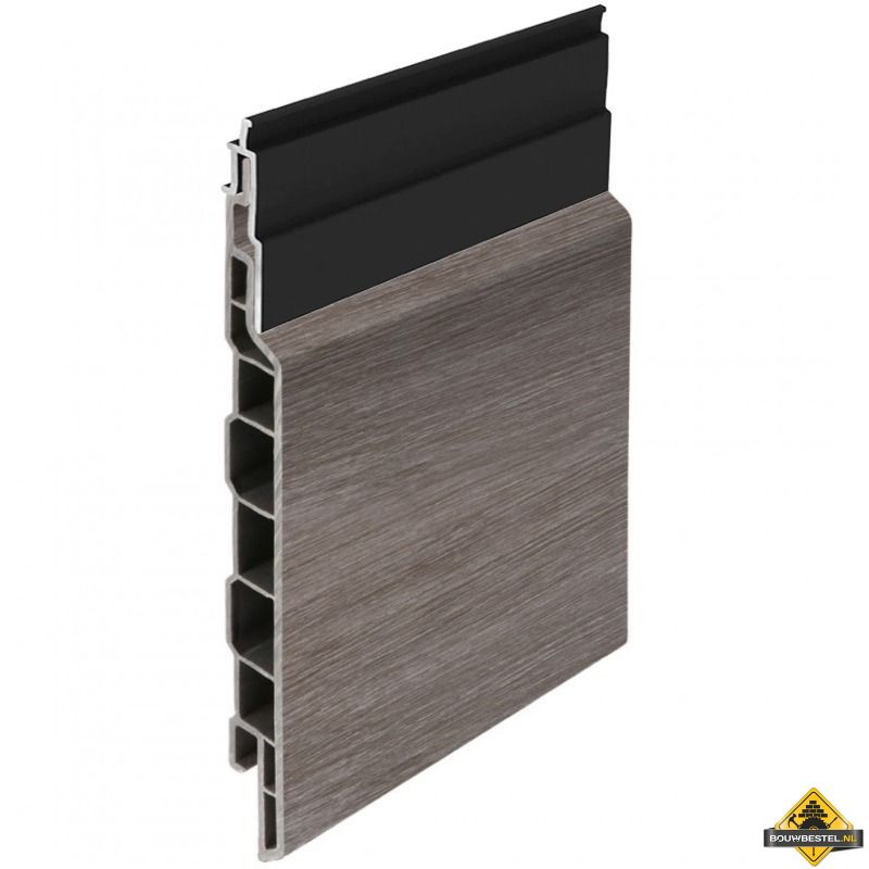 Keralit Sponningdeel 143mm Shadowline - Taupe Eiken (bestelnr. 2814 + 2881)