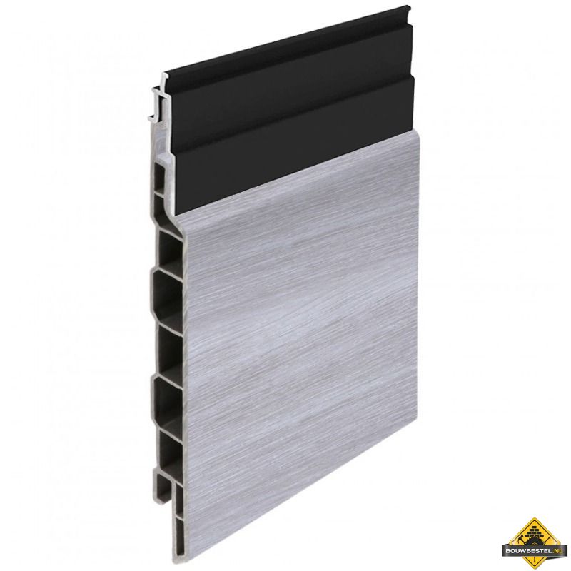 Keralit Sponningdeel 143mm Shadowline - Wit Eiken (bestelnr. 2814 + 2881)