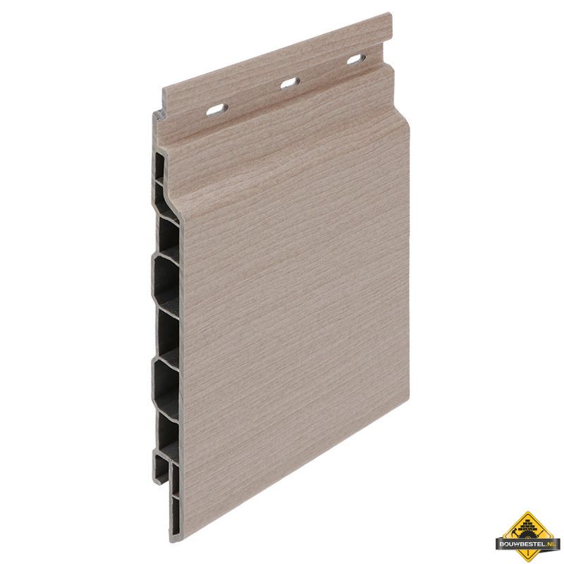 Keralit sponningdeel 143mm Vergrijsd ceder - Classic (bestelnr. 2814)