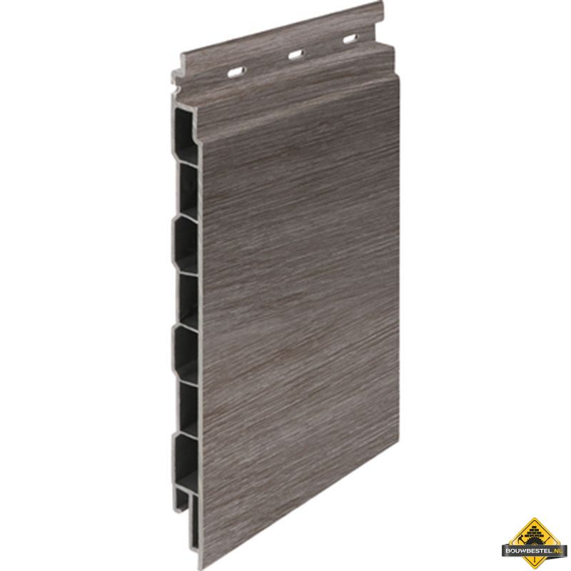 Keralit sponningdeel 190mm Taupe eiken - Modern eiken (bestelnr. 2819)