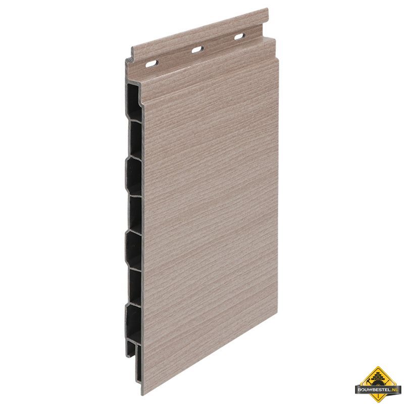 Keralit sponningdeel 190mm Vergrijsd ceder - Classic (bestelnr. 2819)