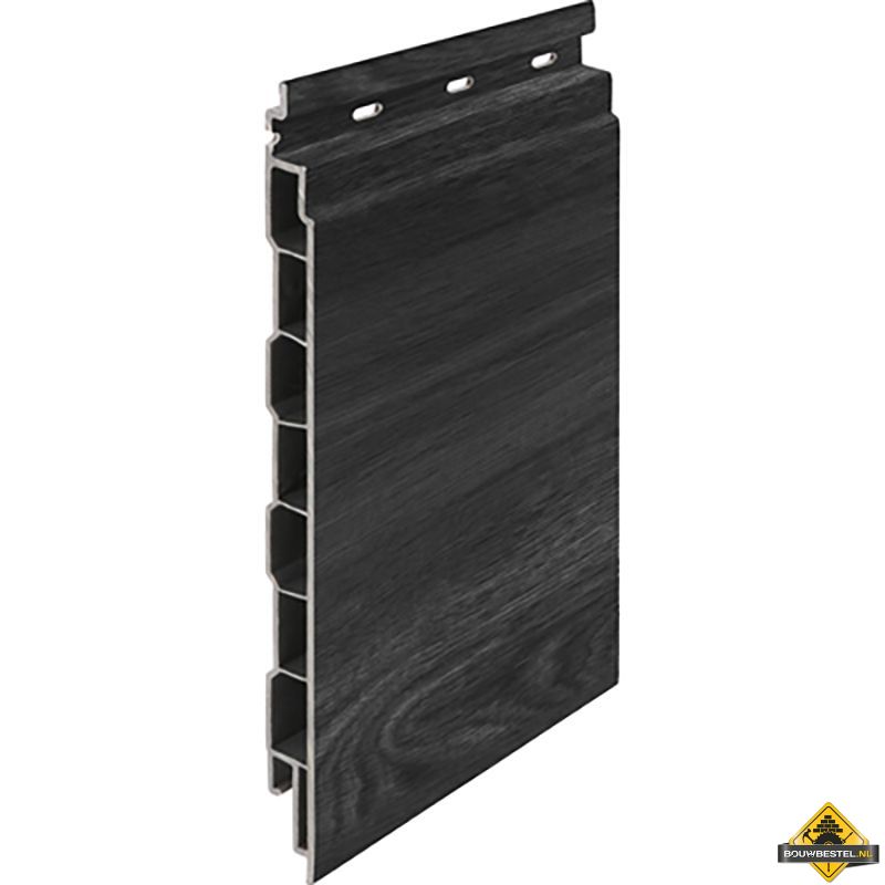 Keralit sponningdeel 190mm Zwart eiken - Modern eiken (bestelnr. 2819)