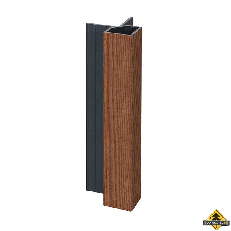 Keralit uitwendig hoekprofiel 32x32mm Bruin redceder - Classic (bestelnr. 2828)