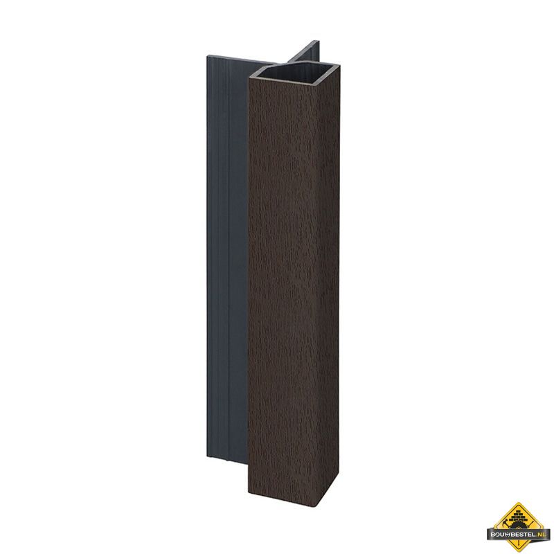 Keralit uitwendig hoekprofiel 32x32mm Donkerbruin - Classic (bestelnr. 2828)