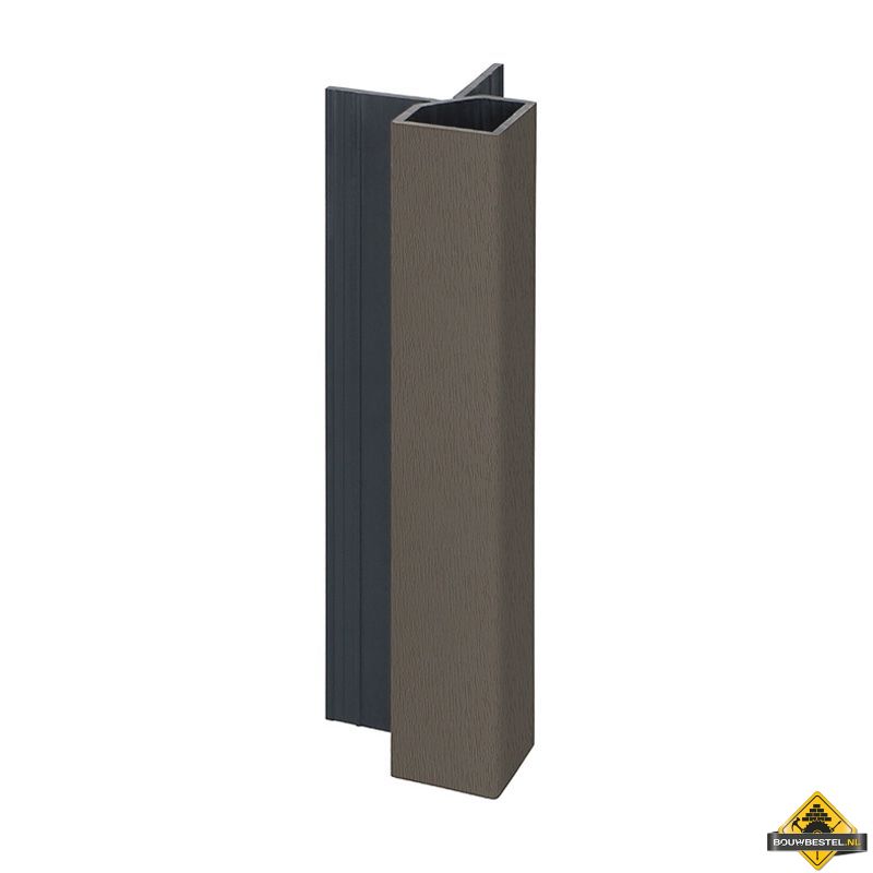 Keralit uitwendig hoekprofiel 32x32mm Kwartsgrijs - Classic (bestelnr. 2828)
