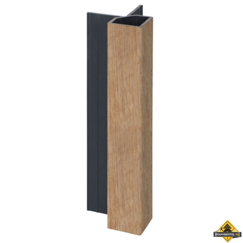 Keralit uitwendig hoekprofiel 32x32mm Natuur eiken - Modern eiken (bestelnr. 2828)