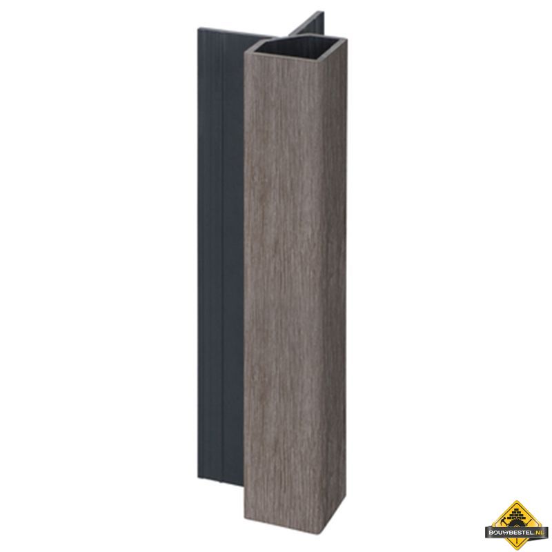 Keralit uitwendig hoekprofiel 32x32mm Taupe eiken - Modern eiken (bestelnr. 2828)