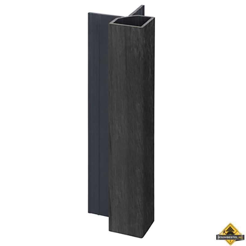 Keralit uitwendig hoekprofiel 32x32mm Zwart eiken - Modern eiken (bestelnr. 2828)