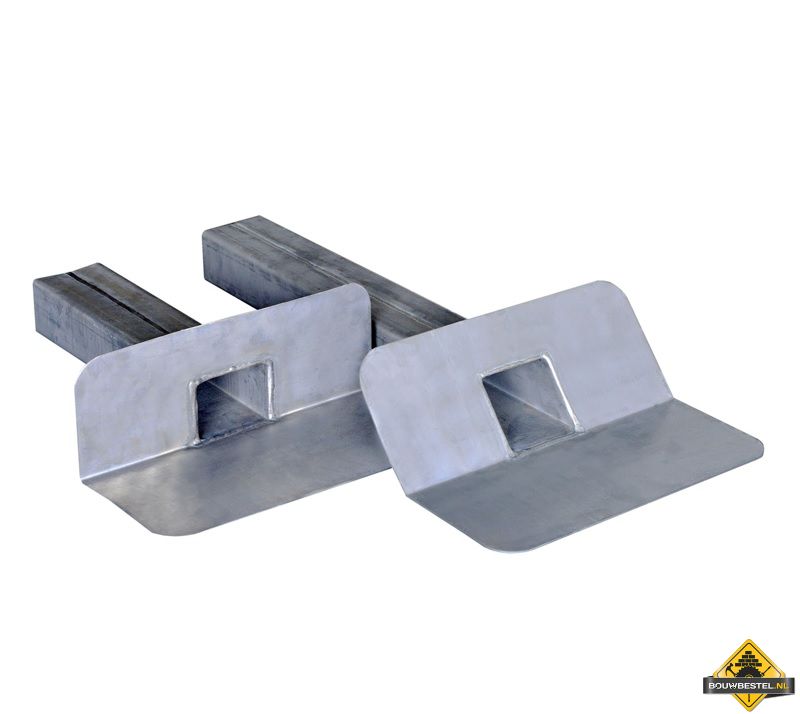 Kiezelbak Lood U 6x8 45 90gr