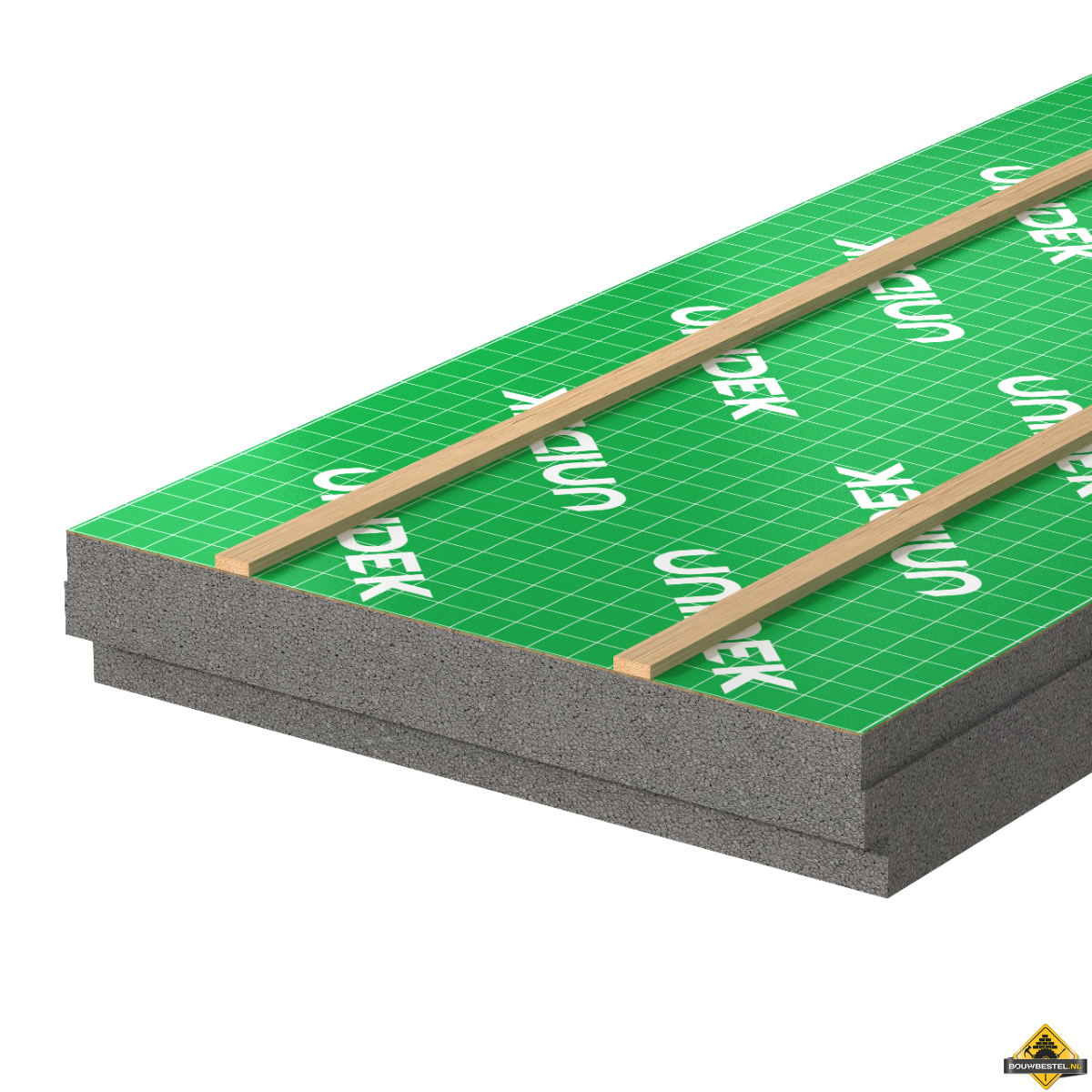 Unidek Reno Dek dakplaat - Type 2.5 - RC 2.56 - Dikte 75 mm - Per m2
