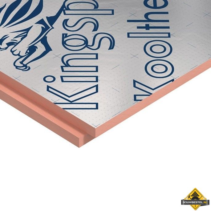 Kingspan Kooltherm K8 120x60x10,5cm (4 platen = 2,88m²) RC 5,77 Spouwplaat (INFORMEER NAAR DE LEVERTIJD)