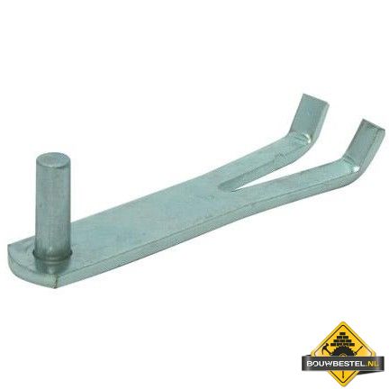 Klauwduim Steens Diameter: 16mm (x45mm) Verzinkt - per stuk