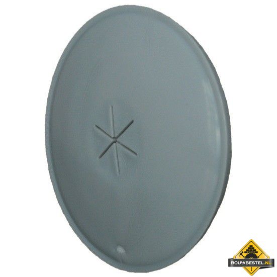 Klemring Diameter: 80mm Grijs "H" Kunststof (hard) voor spouwanker 3.6-4.5mm - 50 stuks
