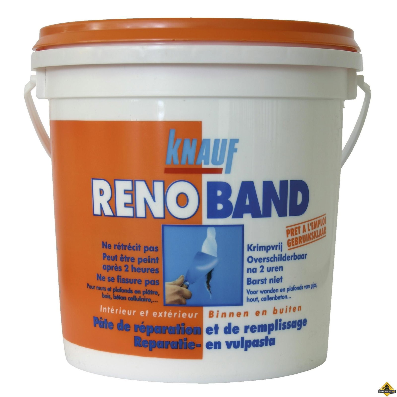 Knauf Renoband vulmiddel gipsplaten emmer - 1 liter
