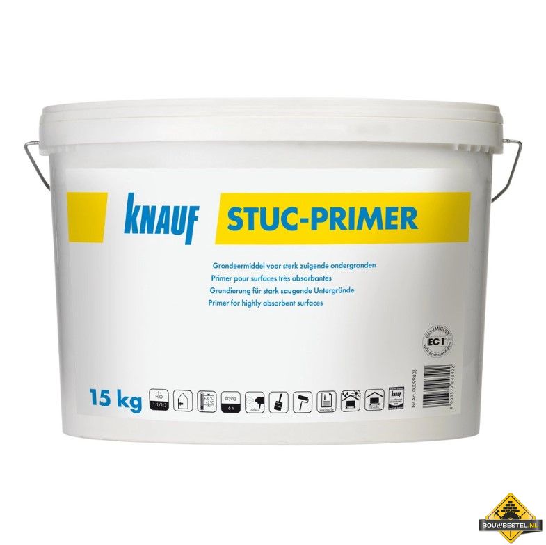 Knauf Stuc Primer / Stucpasta - Zuigende ondergrond (15kg)
