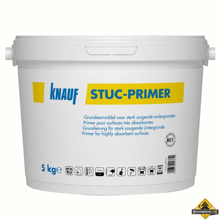 Knauf Stuc Primer / Stucpasta - Zuigende ondergrond (5kg)