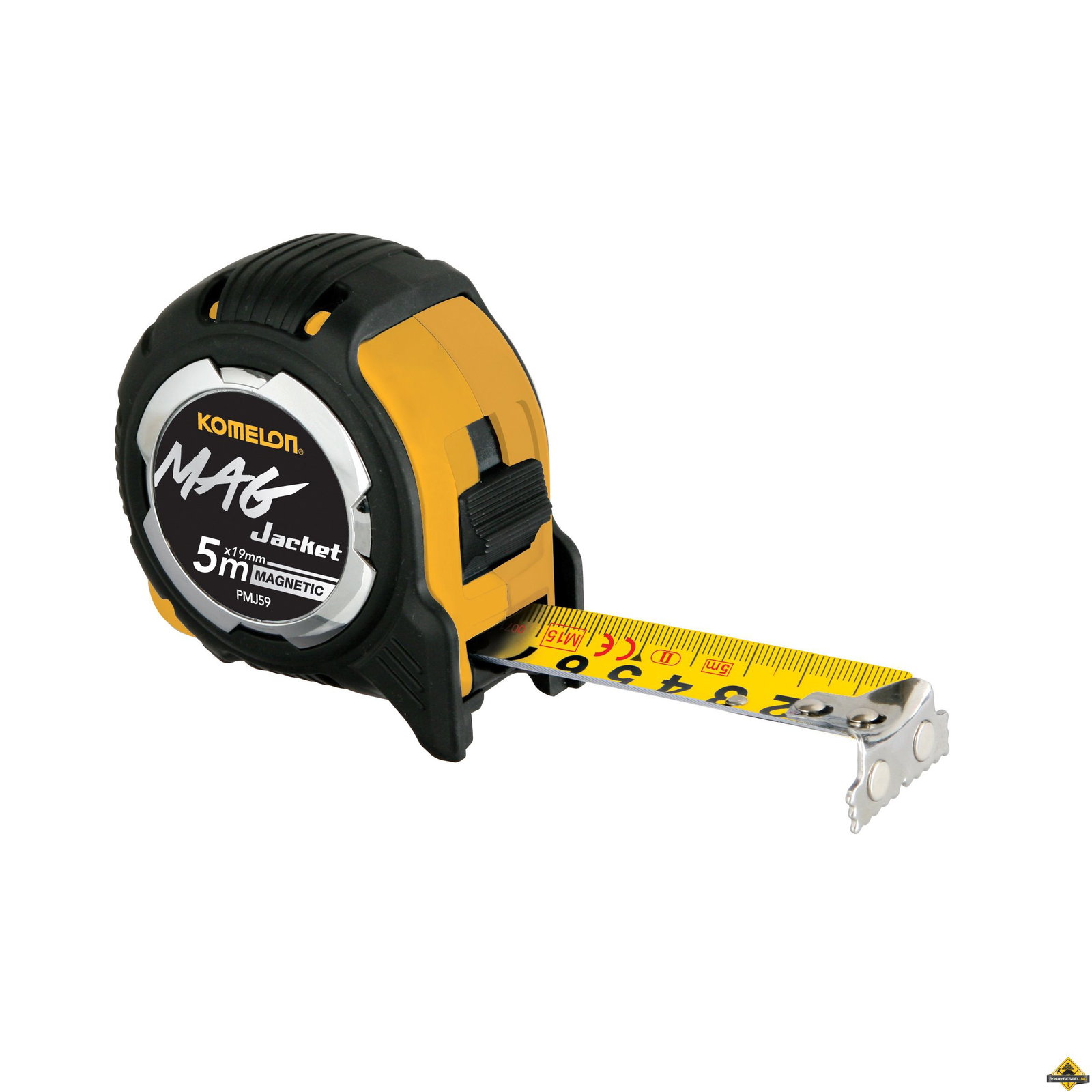 Komelon Gripper MagJacket rolbandmaat - 8 m x 25 mm