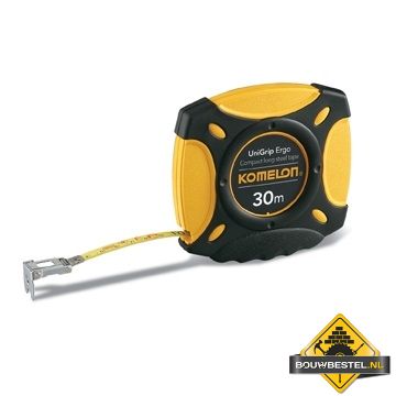 Komelon UniGrip Ergo meetband met bandeinde E - 10 m x 10 mm