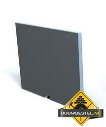 Huismerk Badombouw 730x600x30mm kop element incl. stelpootje