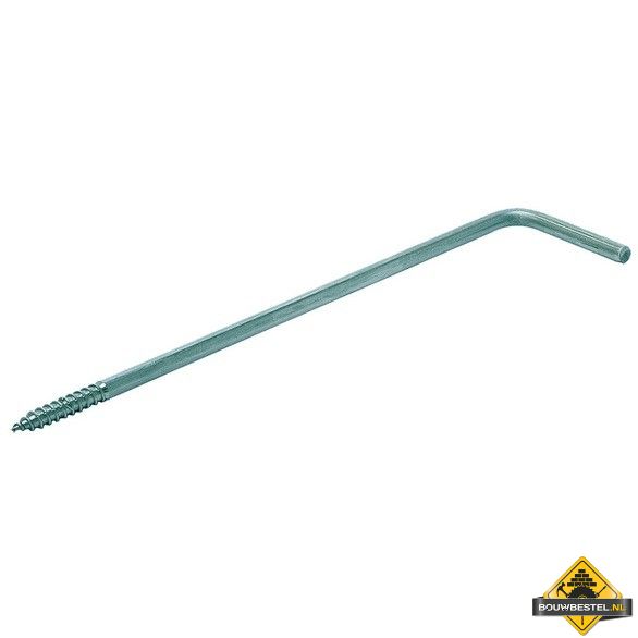 Kozijnanker 250X60X6mm RVS - per stuk
