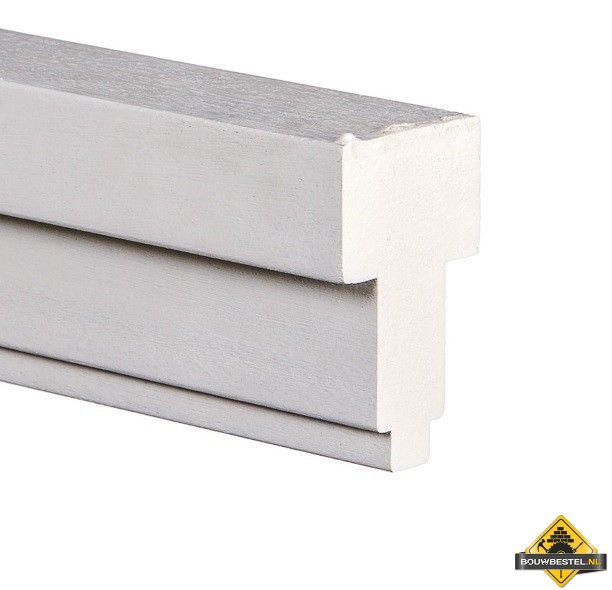 Hardhout kozijnprofiel b gegrond 66x110x2400mm (2.40 Meter) fsc 100%
