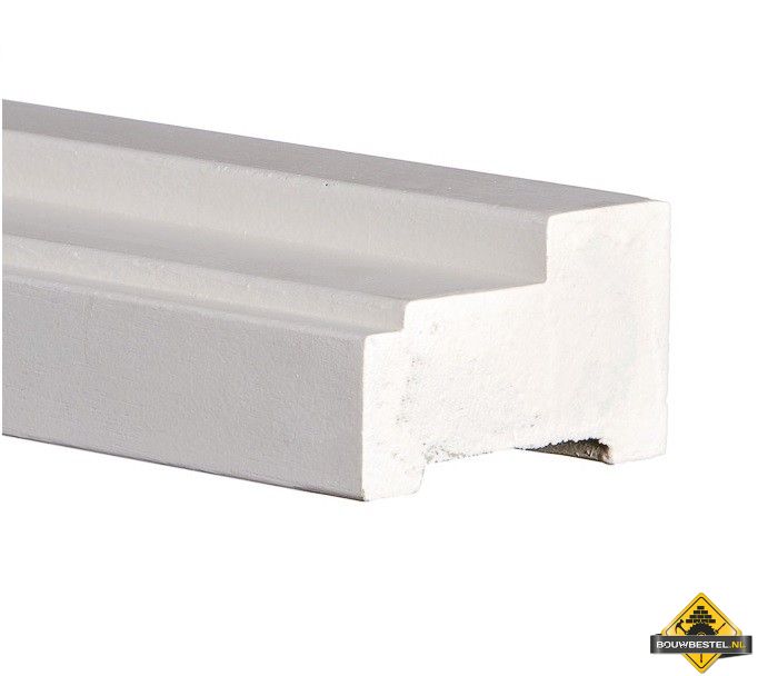 Kozijnhout A stijl/bovendorpel 66x110x5850mm gegrond