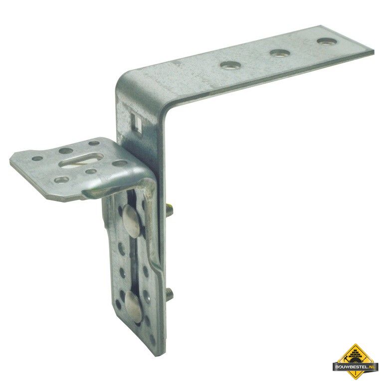 Kozijnstelbeugel / Kozijnstelhoek Type Xla-70X5/60X5-115x2 Sendzimir verzinkt - per stuk