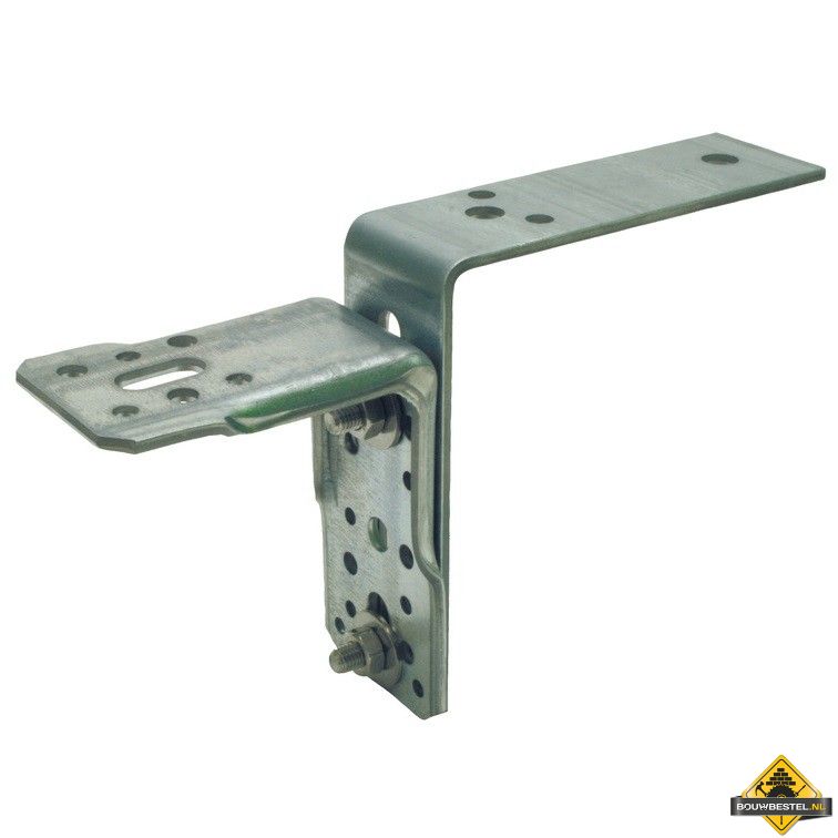 Kozijnstelbeugel / Kozijnstelhoek Type Xlb-70X5/60X5-115x2 Sendzimir verzinkt - per stuk