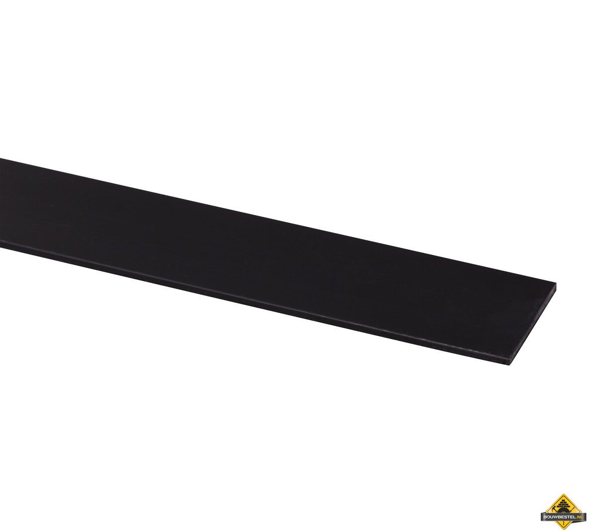Kunststof afdekprofiel zelfklevend zwart 2 x 30 mm 260 cm