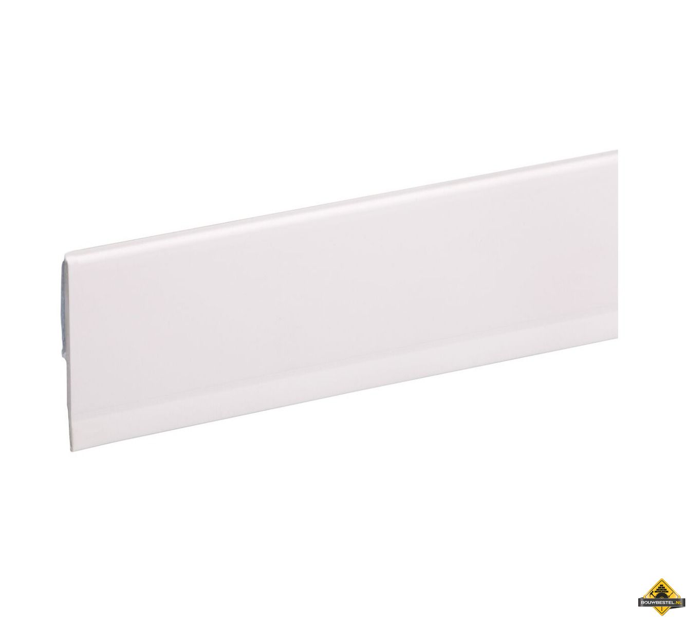 Kunststof afwerkprofiel zelfklevend wit 4 x 40 mm 260 cm